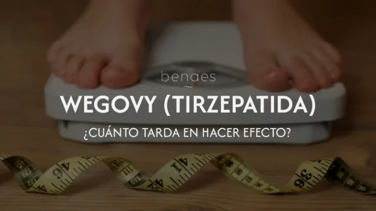 Cuánto tarda en hacer efecto Wegovy y cuándo empiezan a notarse los cambios